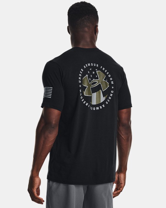 Men's UA Freedom USA T-Shirt, Black, pdpMainDesktop image number 1